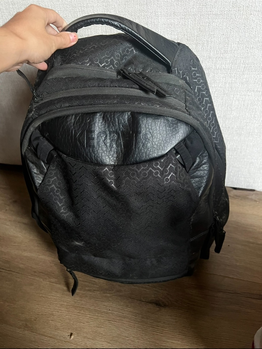 Kerrits Black Equestrian Backpack